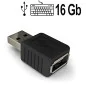 USB-Keylogger (Tastaturspion), 16 GB USB-Keylogger (Tastaturspion), 16 GB