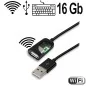 WiFi-LAN USB-Kabel Keylogger, 16 Gb