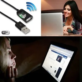 WiFi-LAN USB-Kabel Keylogger, 16 Gb