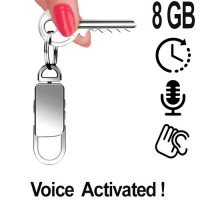 Schlüsselanhänger SPY-Recorder, 8GB, Voice-Activated. Bestellen bei www.abhoergeraete.com