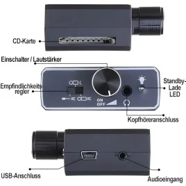Stethoskop für Wände, Türen, Fenster - Wandlauschgeräte - Bild 4