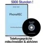 PHONEREC 1.8, Autom. PC-Telefonmittschnitt