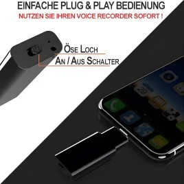 Handy Mitschnittrecorder, 64 Gb - Handyüberwachung - Bild 3