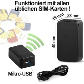 GSM SPY-MICRO 400 GSM-Abhörgerät