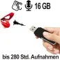 USB Audiorecorder, jetzt 16GB USB Audiorecorder, jetzt 16GB