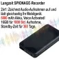 Langzeit SPY-Recorder, 5000 mAh, 16GB