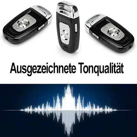 SPY-Recorder in Fernbedienung-Gehäuse, 16GB