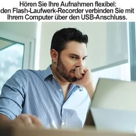 Glühbirne SPY-Recorder, Audiowanze (VAS)