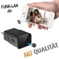 IP-HD SpyCam im USB-Netzteil, 128 Gb
