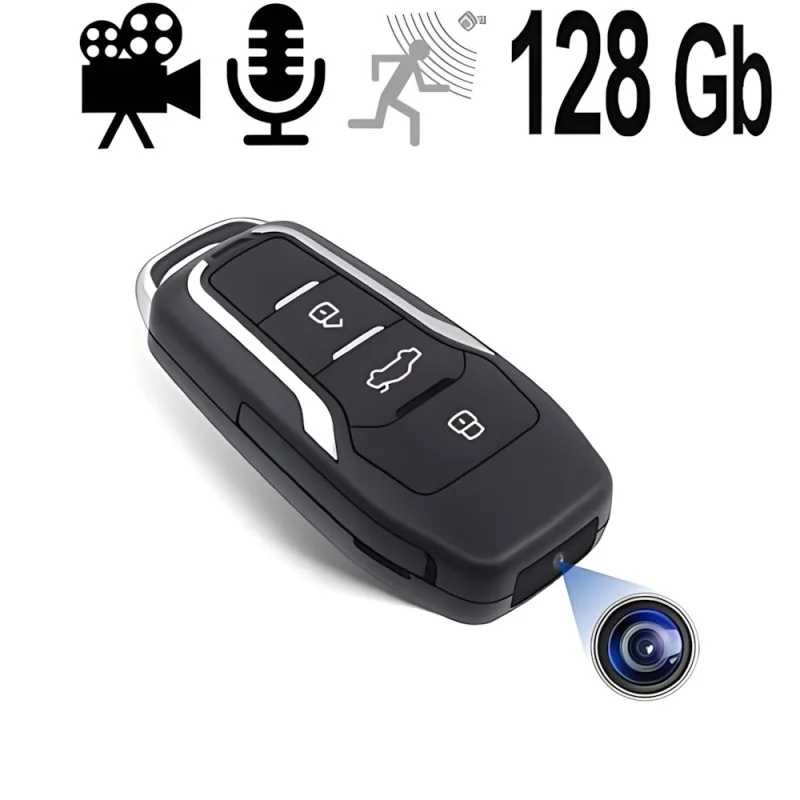 HD SpyCam im Car-Key Design, 128 GB HD SpyCam im Car-Key Design, 128 GB