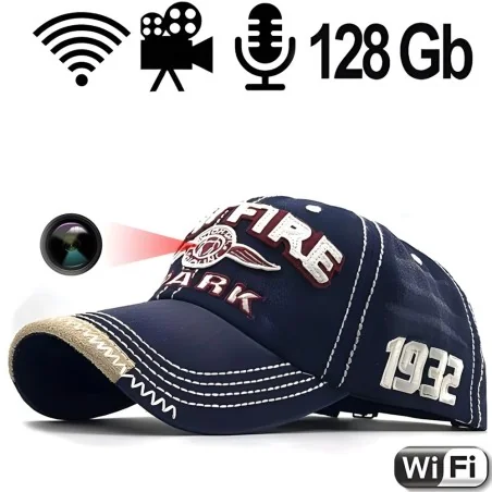 WIFI-HD SpyCam getarnt im Baseball Cap - Spionagekameras - Bild 1