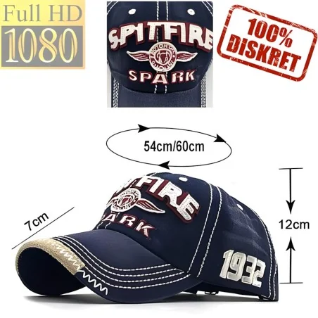WIFI-HD SpyCam getarnt im Baseball Cap
