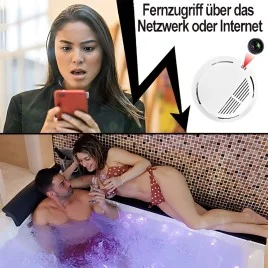 IP-LAN SpyCam im Rauchmeldergehäuse, 128 Gb - Spionagekameras - Bild 3