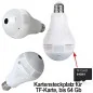 WIFI HD-SpyCam in LED-Lampe