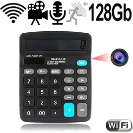 WIFI Full-HD SpyCam in Taschenrechner