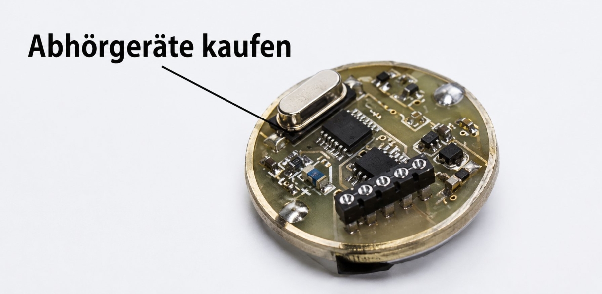 Gute Abhörgeräte online kaufen im SPYSHOP !