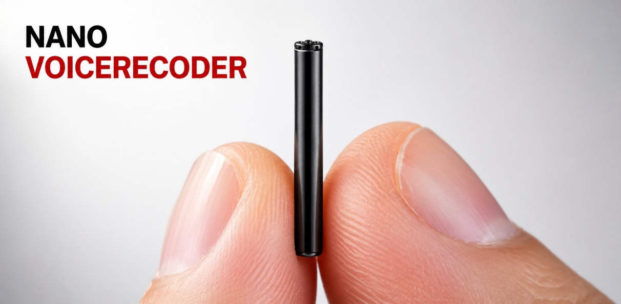 Spionage Voice-Recorder, ideale Abhörgeräte