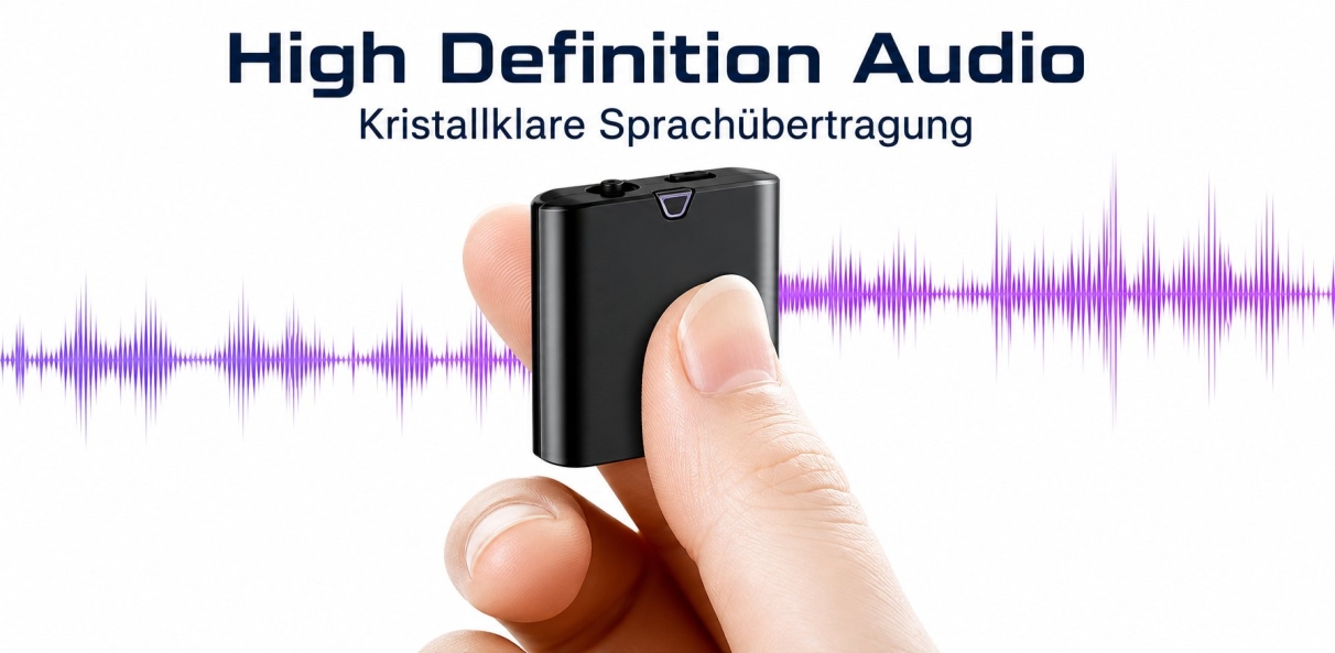 Voicerecorder für diskrete Gespräche